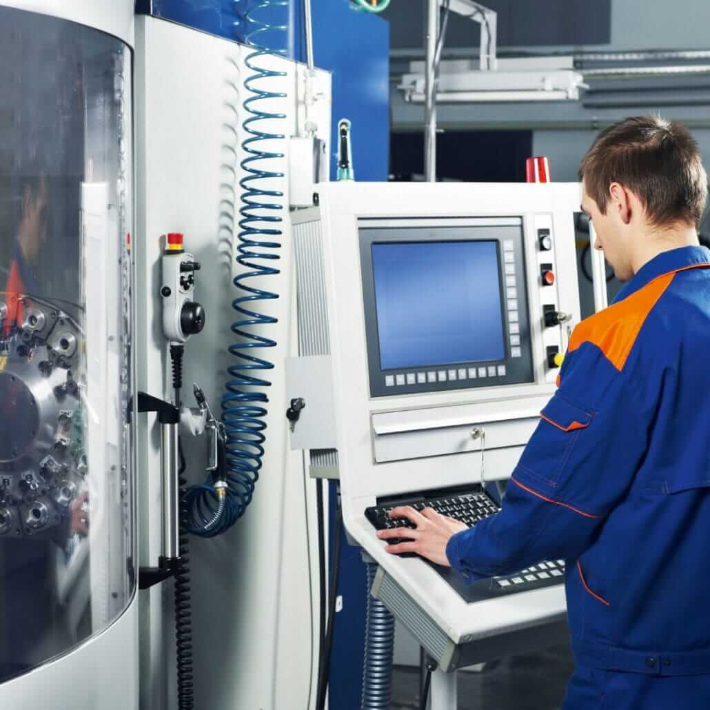 Процесс металлообработки ЧПУ